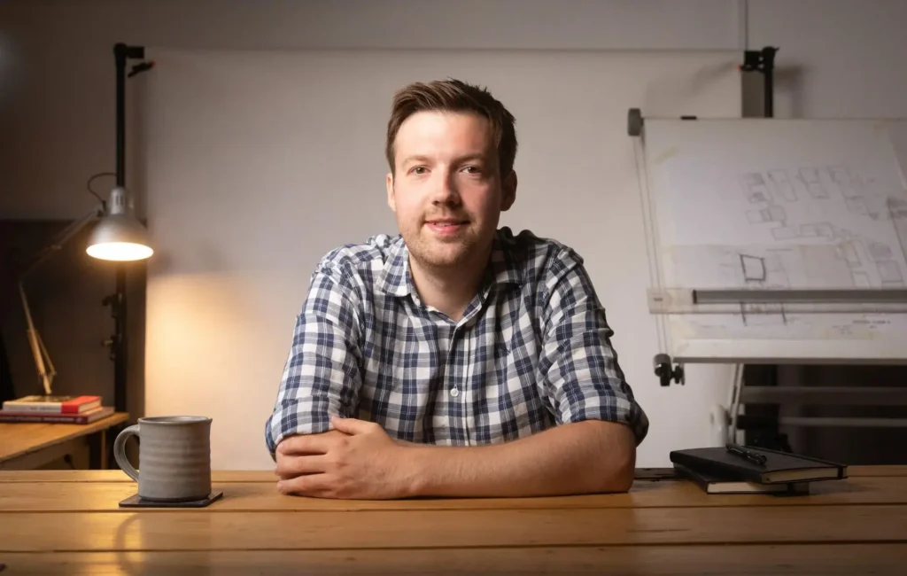 Photograph of James Bussey, a commercial photographer in Norwich