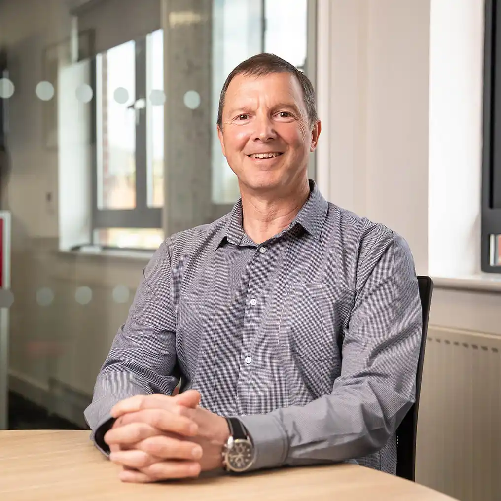 Photograph of a senior manager at Credo Asset Finance.