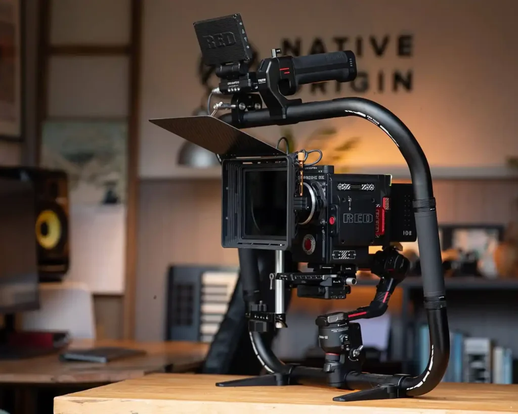 Photograph of a RED Camera used for video production