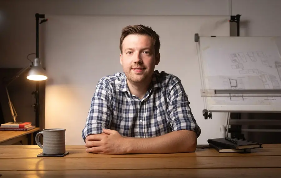 Photograph of James Bussey, founder.