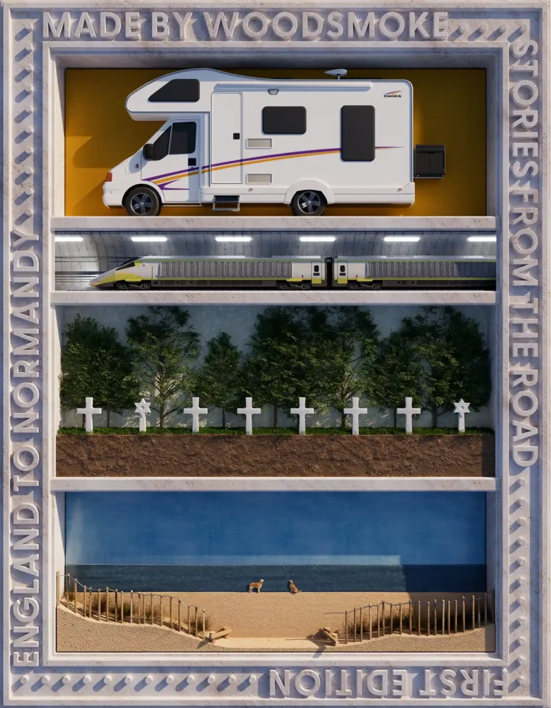 Cover image for the first edition of MADE BY WOODSMOKE: Stories from the Road